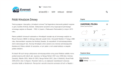 Desktop Screenshot of polskihimalaizmzimowy.pl
