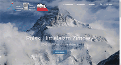 Desktop Screenshot of eng.polskihimalaizmzimowy.pl