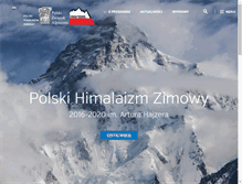 Tablet Screenshot of eng.polskihimalaizmzimowy.pl